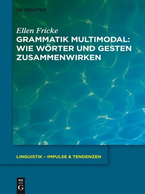 cover image of Grammatik multimodal